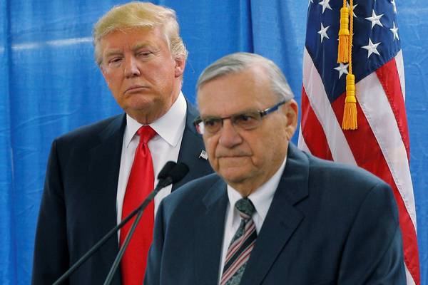 Trump defends controversial pardon of ‘patriot’ Joe Arpaio