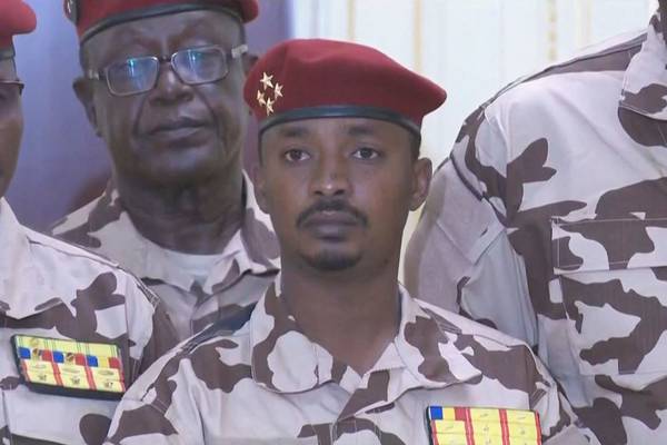 Son of Chad’s autocratic president takes over after father’s death