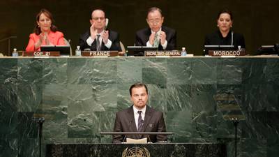 Climate change agreement signed at UN headquarters