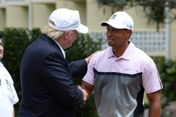Trump praises Tiger Woods’ response to ‘Fake News Media’