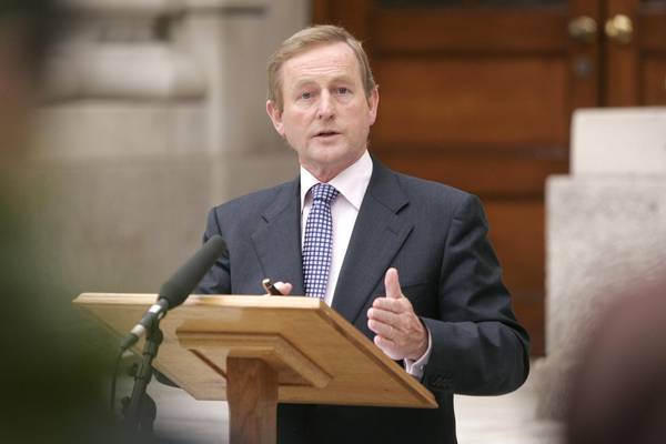 Enda Kenny: Border poll is ‘meaningless’ without putting in work on living together