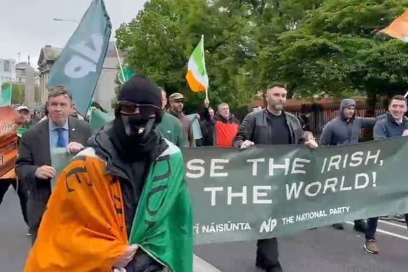 Rally 'against Government policy' on immigration takes place in Dublin
