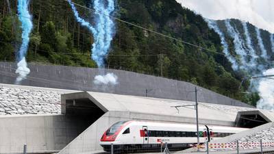 Swiss open world’s longest and deepest rail tunnel