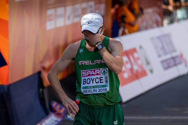 European athletics: Brendan Boyce walks to 19th in Berlin