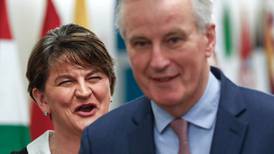 Barnier bites his tongue as DUP comes out swinging