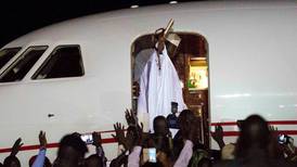 Gambia: Defeated leader Yahya Jammeh finally waves farewell