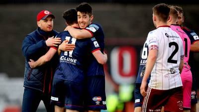 St Patrick’s beat Bohemians for first time in 10 games