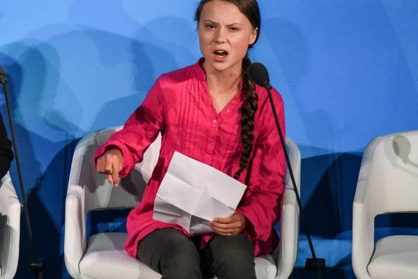 Donald Trump tweet appears to mock Greta Thunberg and UN speech