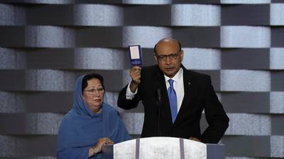 Mother of US   soldier says Trump is  ignorant about Islam