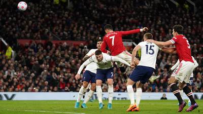 Cristiano Ronaldo hat-trick earns Manchester United dramatic win over Tottenham