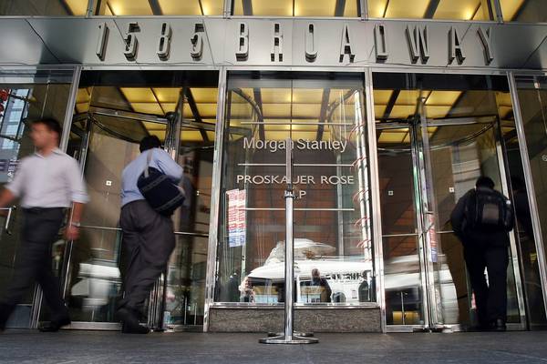 Morgan Stanley posts record quarterly profits