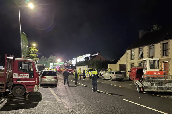 Donegal explosion: Three dead in Creeslough blast as work underway to find survivors in rubble