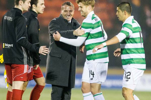 Brendan Rodgers appreciates home help in Scottish Cup