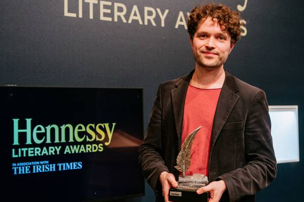 Colin Walsh is named Hennessy New Irish Writer of the Year 2019