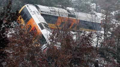 Two killed as falling rock derails train in French Alps