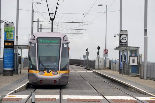 Large section of Luas Green line down until Sunday due to power failure