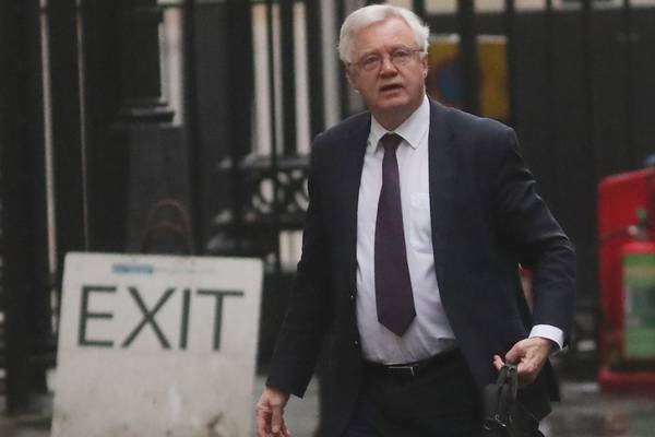 EU cannot ‘cherry pick’ terms of post-Brexit trade deal, Davis warns