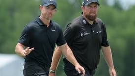 Rory McIlroy and Shane Lowry tied for the lead at the Zurich Classic 
