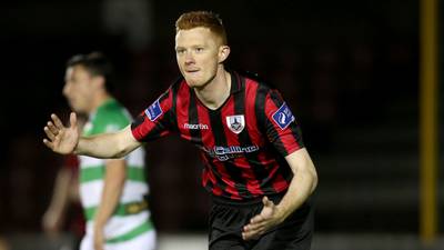 Gary Shaw’s double ensures safety for Longford Town