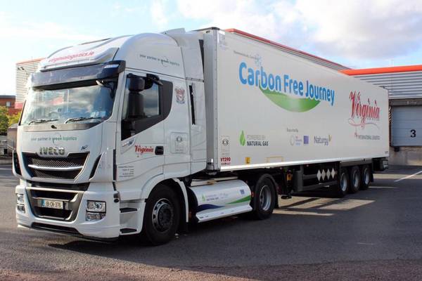 Cavan haulier’s first: ‘Zero carbon’ lorry delivery to Europe