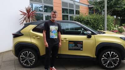 Roy Keane donates car to fundraising raffle for Co Cork hospice 
