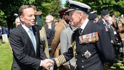 Tony Abbott criticised by own side for Prince Philip knighthood