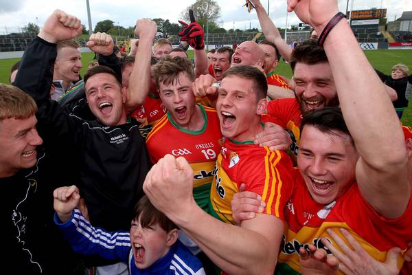 Carlow victory strikes a blow for the smaller counties