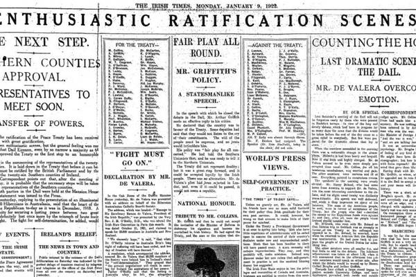 ‘The first step on a new path’: What The Irish Times thought of the Treaty vote
