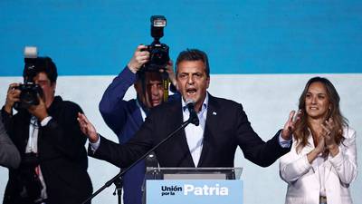 Argentina’s economy minister Sergio Massa seeks broad coalition after first-round election win