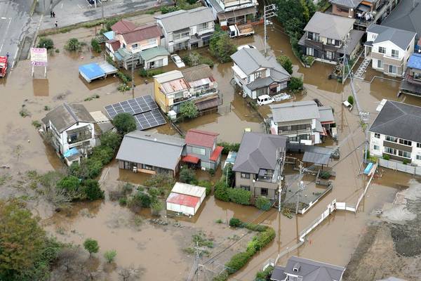 Ten killed as torrential rain hits eastern Japan