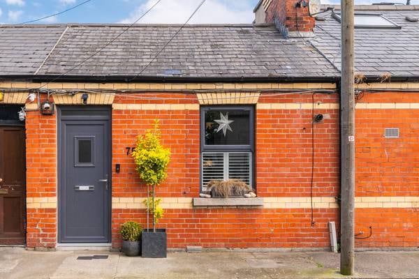 Trendy, turnkey one-bed cottage in Ringsend for €295,000