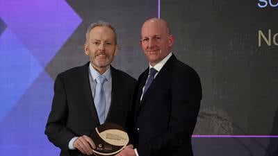Noel Larkin receives SCSI’s inaugural president’s award  