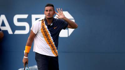 US Open: Nick Kyrgios through after umpire’s intervention