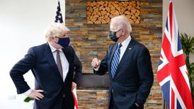 Leaders in ‘complete harmony’ on Belfast Agreement, says Johnson after Biden talks