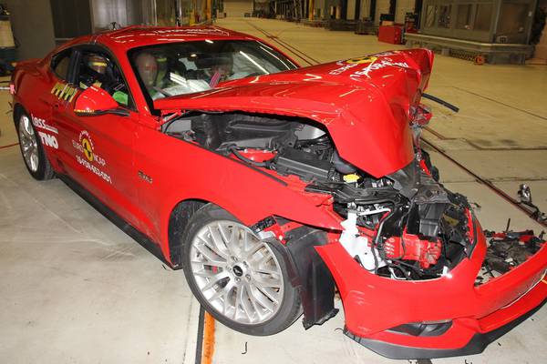 Ford Mustang gets poor result on Euro NCAP crash tests