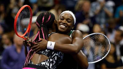 US Open: Sloane Stephens wins All-American duel with Coco Gauff