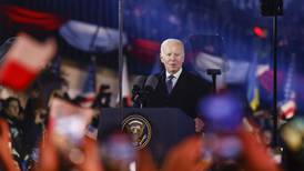 ‘Ukraine will never be a victory for Russia’, Biden tells Warsaw