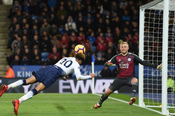 Son and Alli move Spurs past Leicester and back up to third