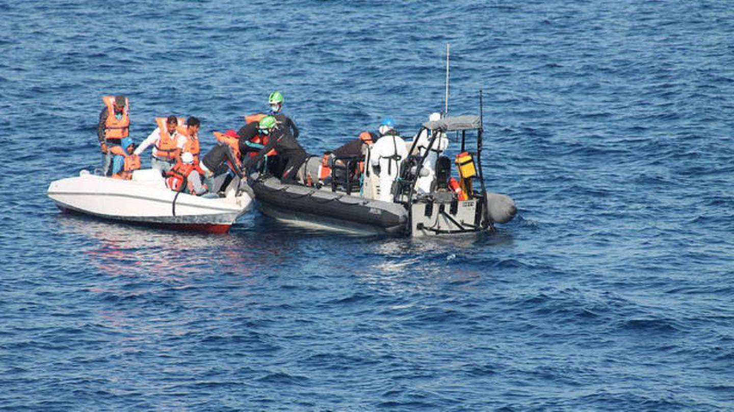 Irish naval service rescues 12 migrants in Mediterranean – The Irish Times