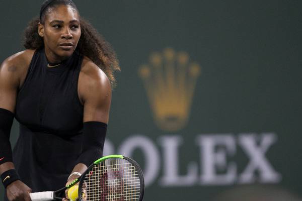 Serena Williams enjoys winning return at Indian Wells