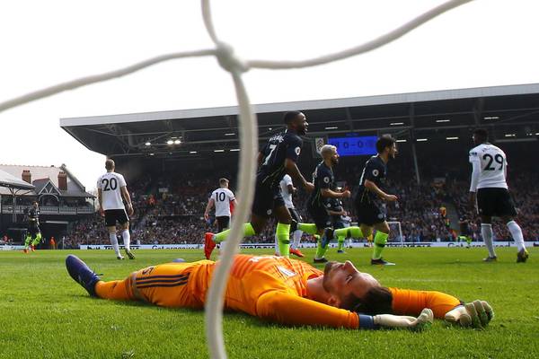 Sergio Aguero picks up injury as City ease past Fulham