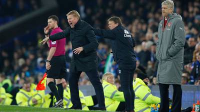 Koeman ridicules Wenger for blaming loss on officials