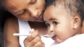 Within a fortnight of starting solids, baby should be eating iron-rich foods