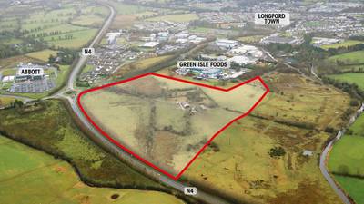 Longford land with commercial potential