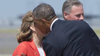 Obama: kiss of death?