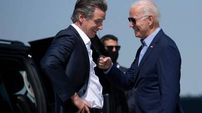 Biden joins Newsom for final push in California recall election
