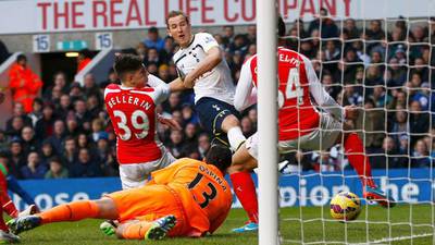 Harry Kane guides Tottenham to derby win over Arsenal
