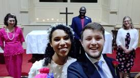 Meet the couple who dashed to get married just before the lockdown
