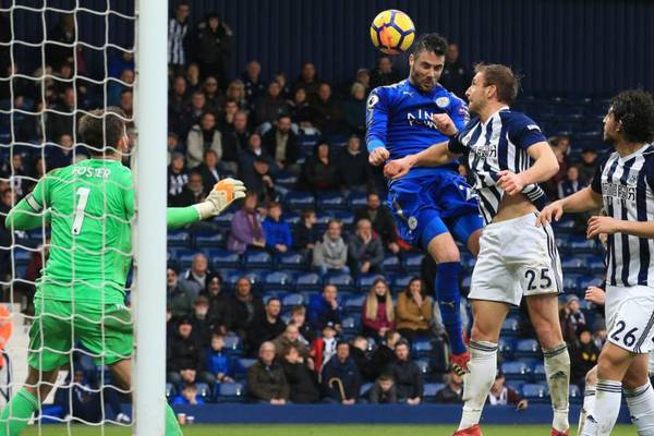 Leicester put four past West Brom at The Hawthorns