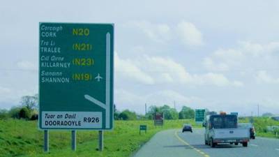 TII confirms N20 corridor as route for Cork-Limerick motorway